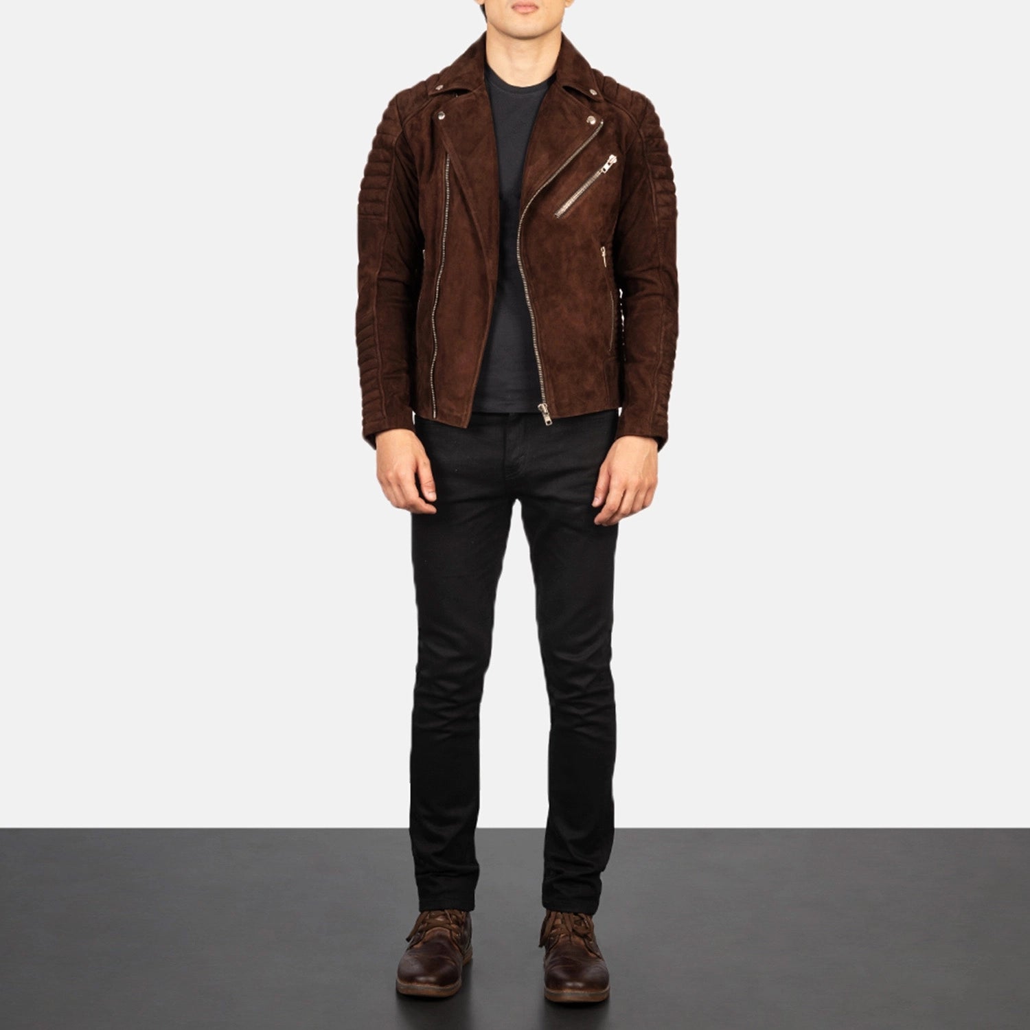 Armand Mocha Suede Jacket