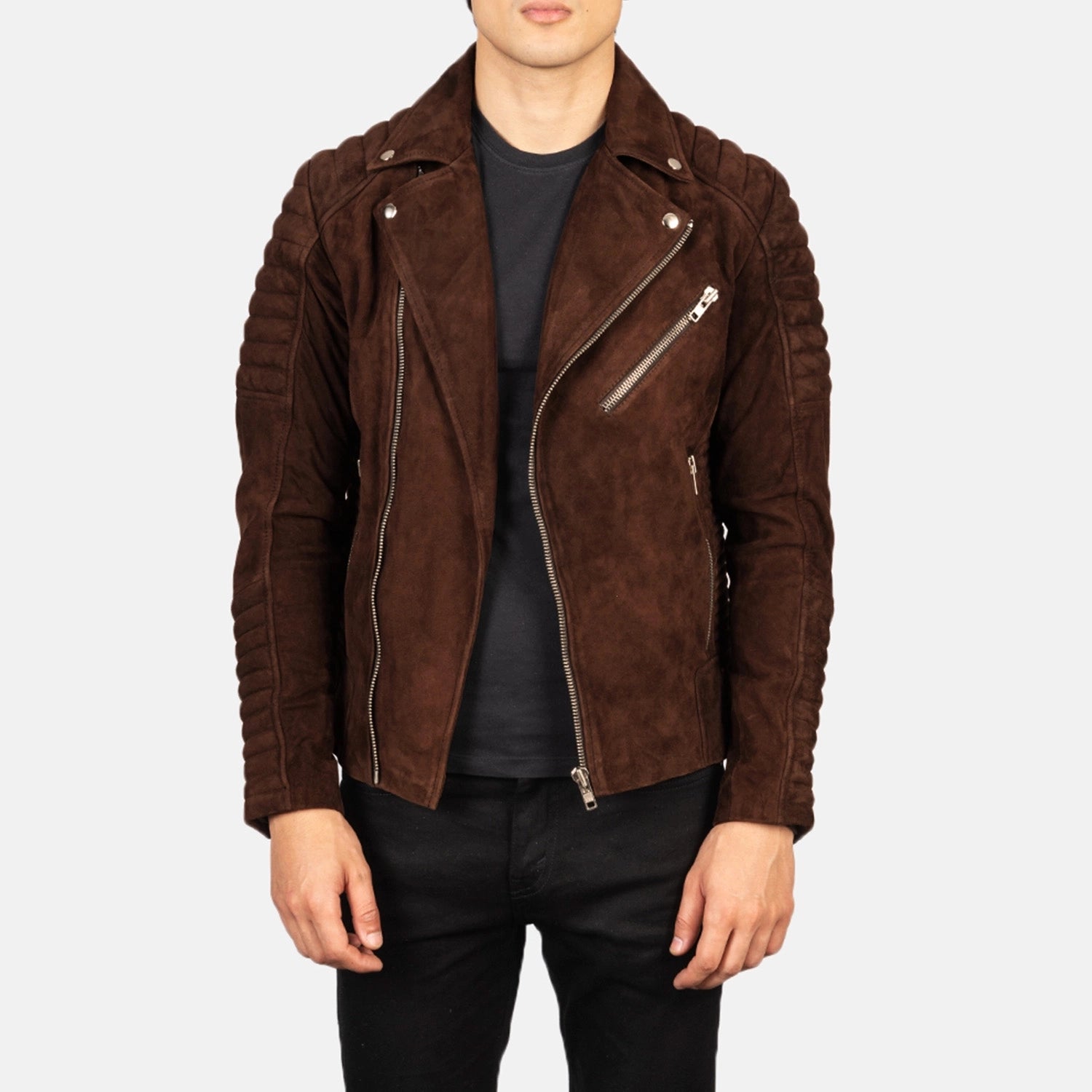 Armand Mocha Suede Jacket