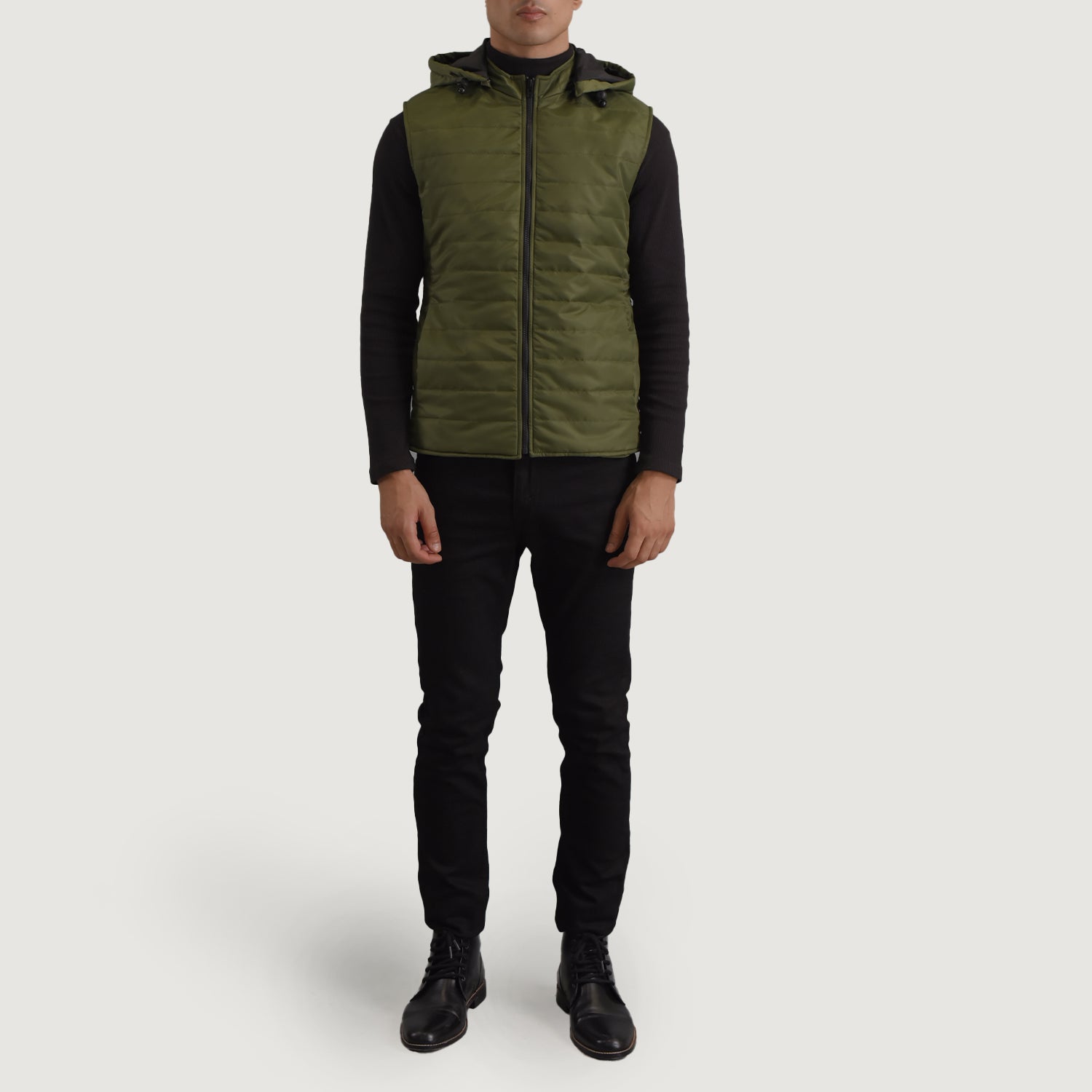 Carlo Hooded Puffer Vest