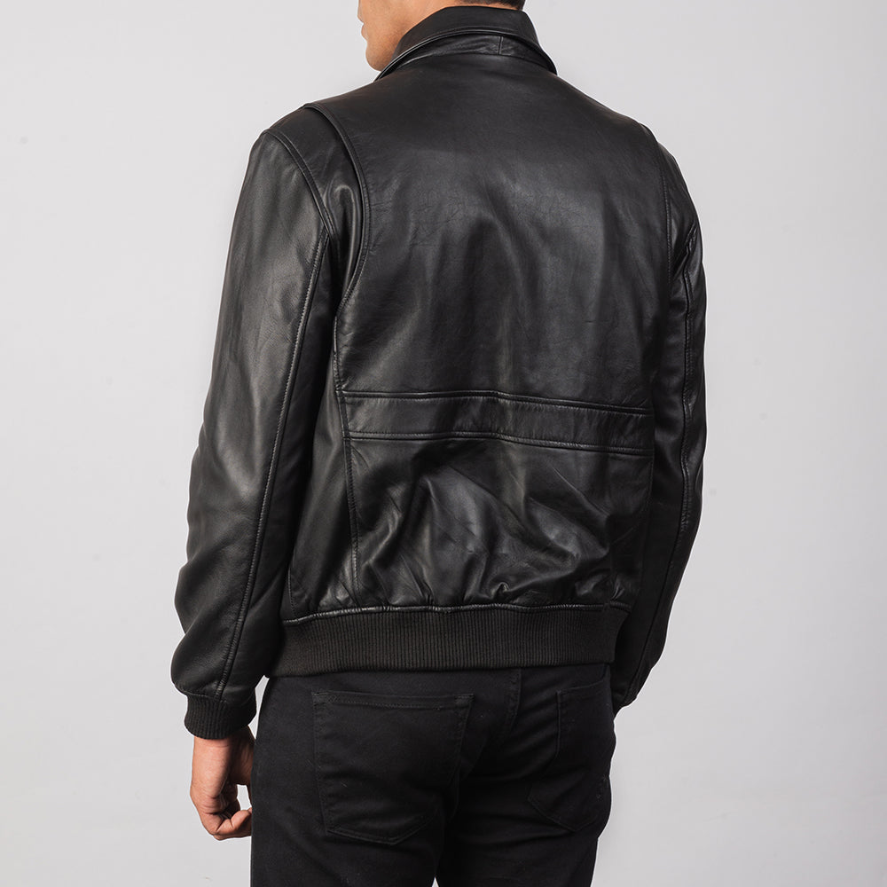 Coffmen A2 Leather Bomber Jacket
