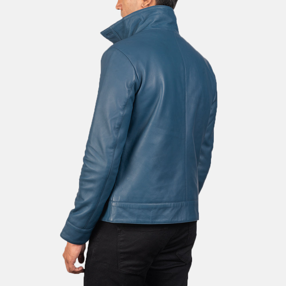 Columbus Leather Bomber Jacket