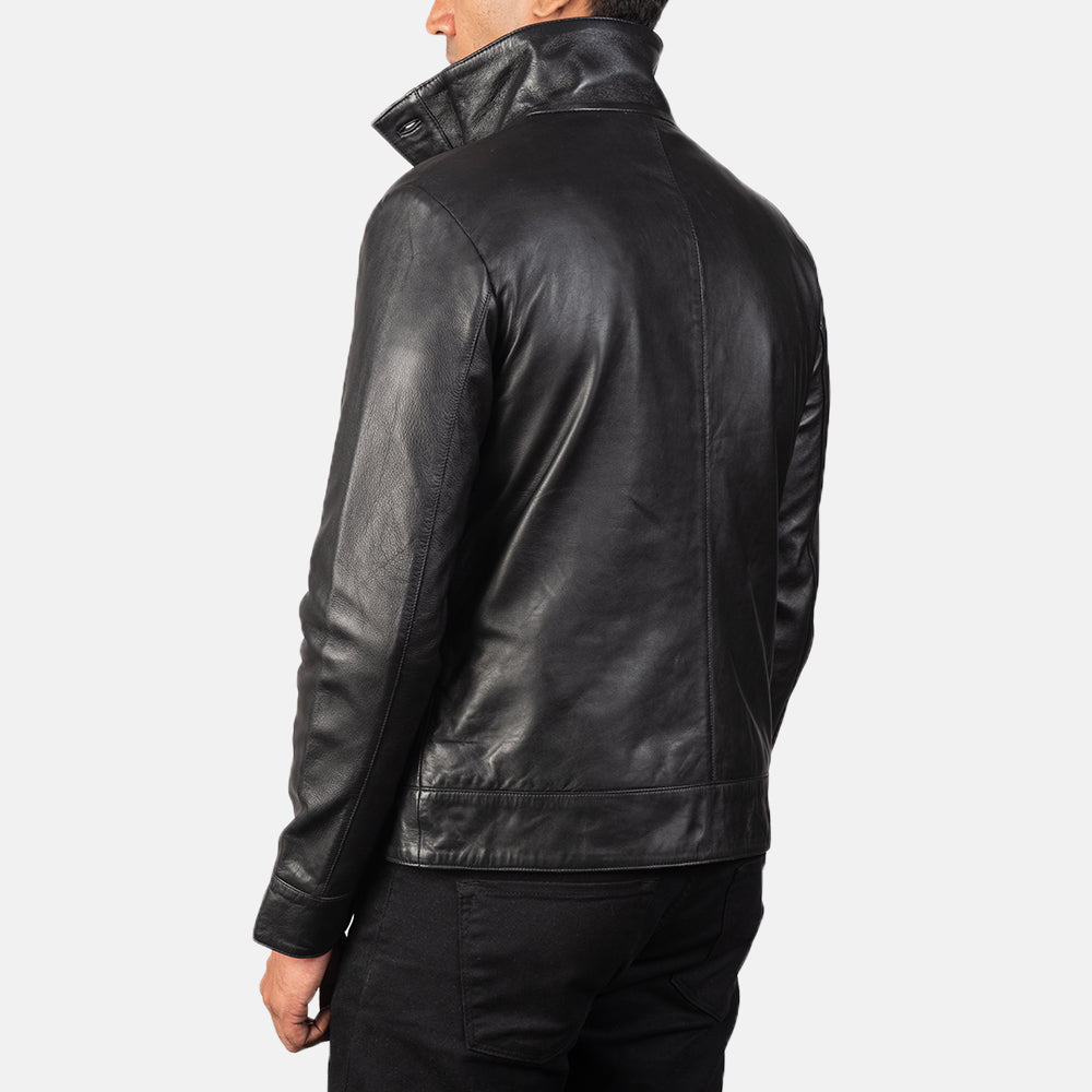 Columbus Leather Bomber Jacket