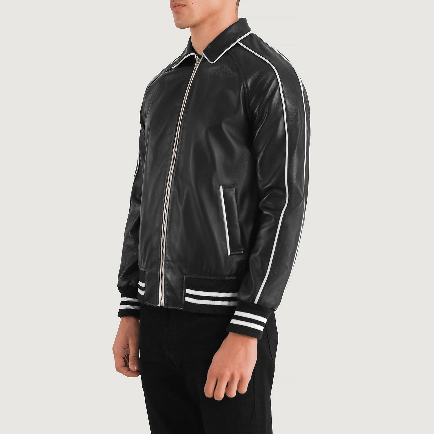 Cooper Leather Varsity Jacket