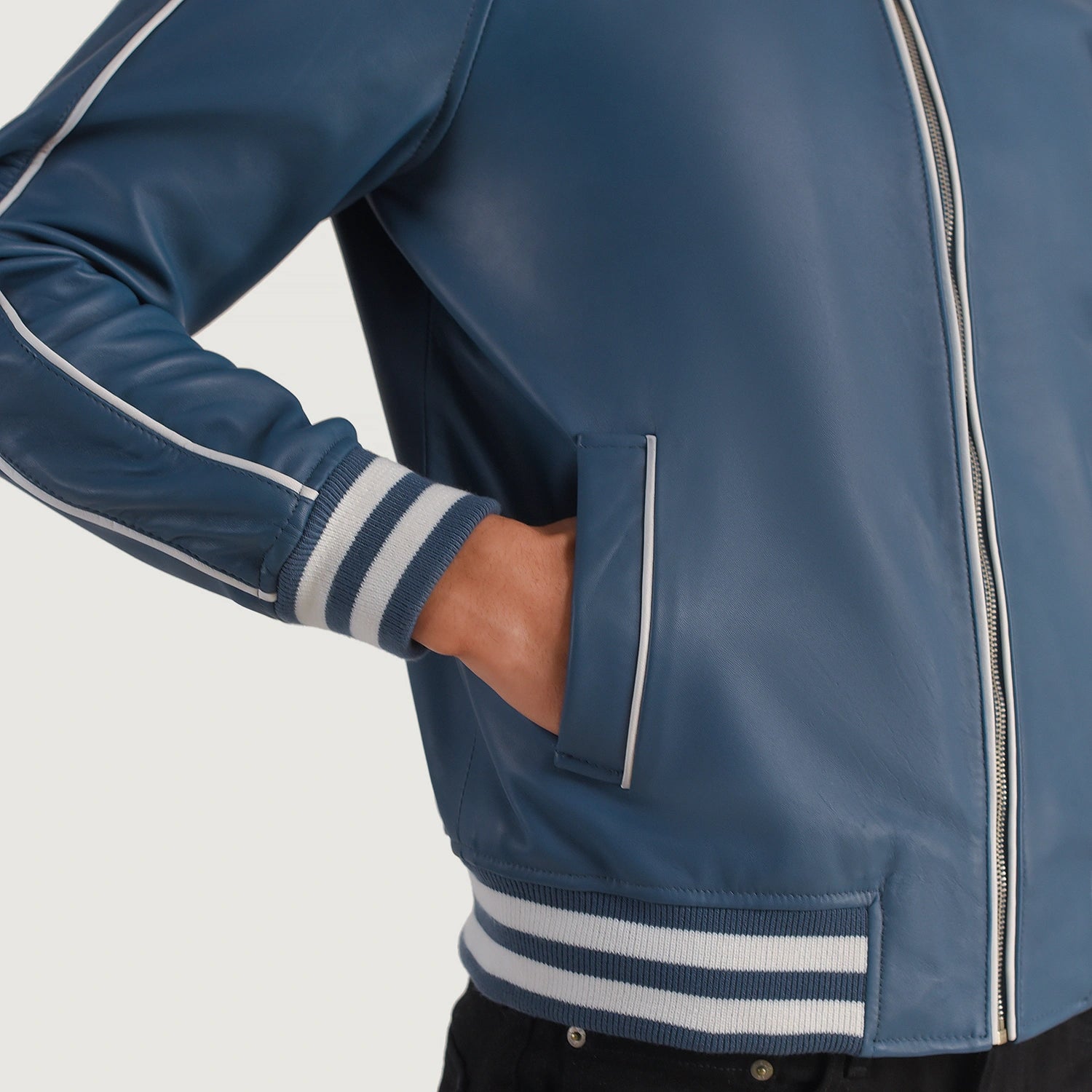 Cooper Leather Varsity Jacket