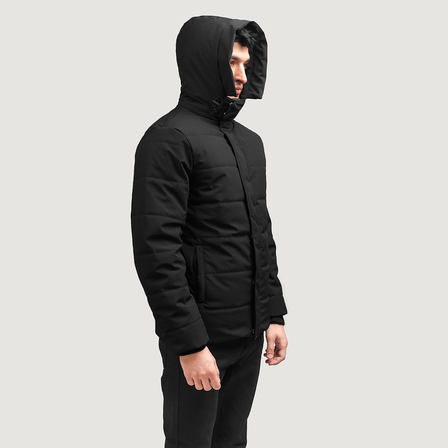 Exton Hooded Down Puffer Jacket