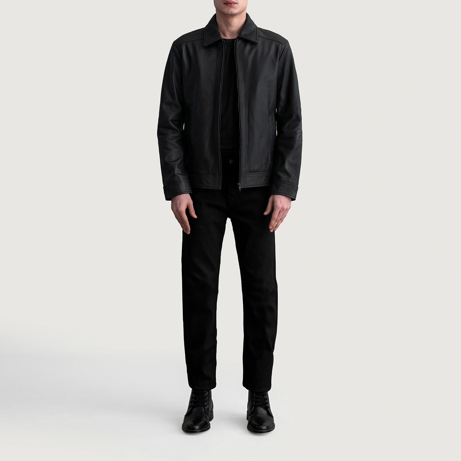 Inferno Leather Biker Jacket