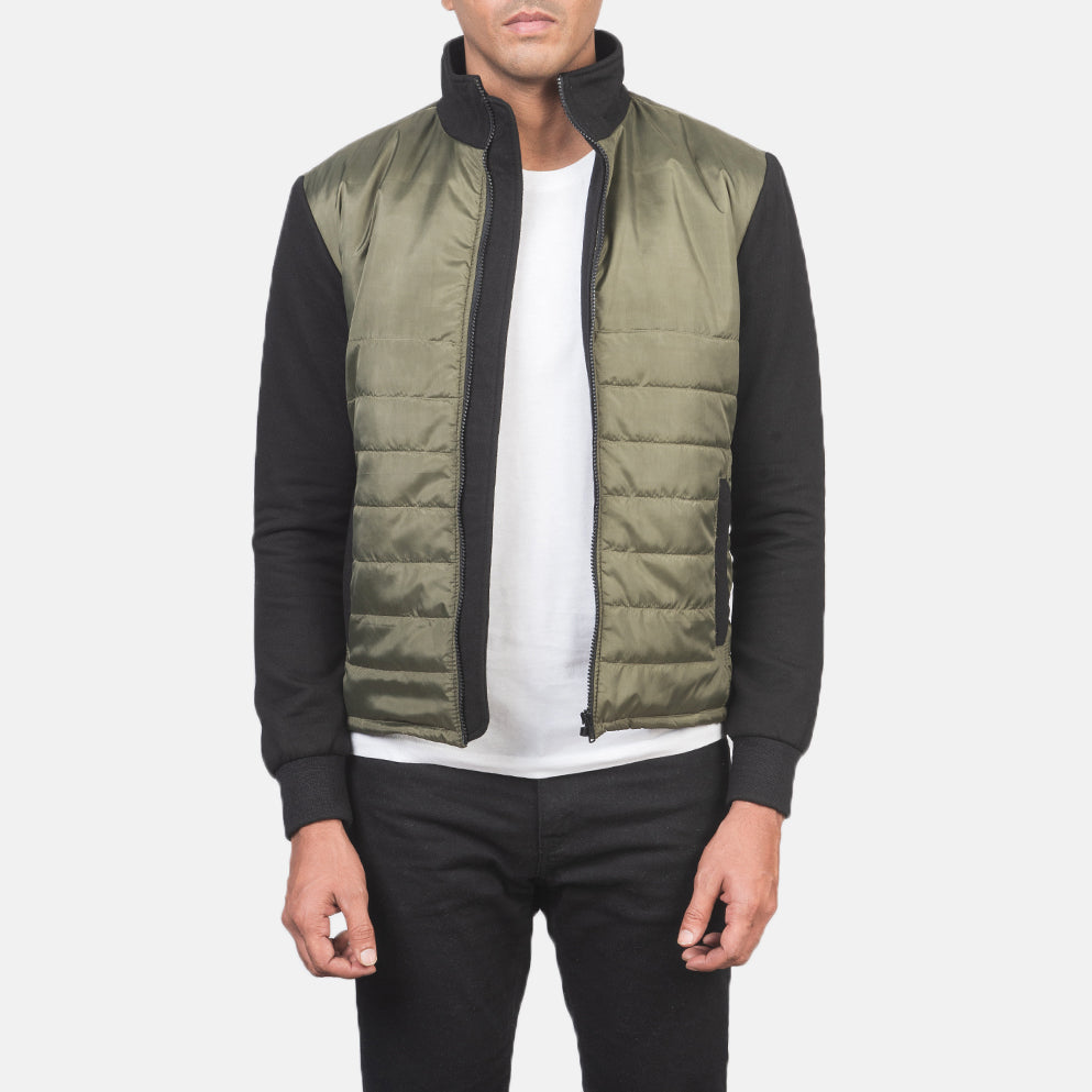 Nashville Quilted Windbreaker Puffer Jacket