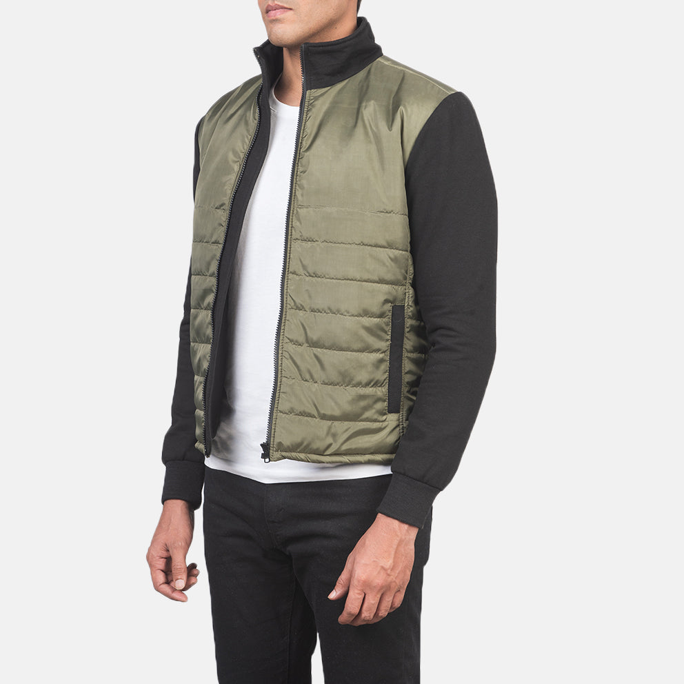 Nashville Quilted Windbreaker Puffer Jacket