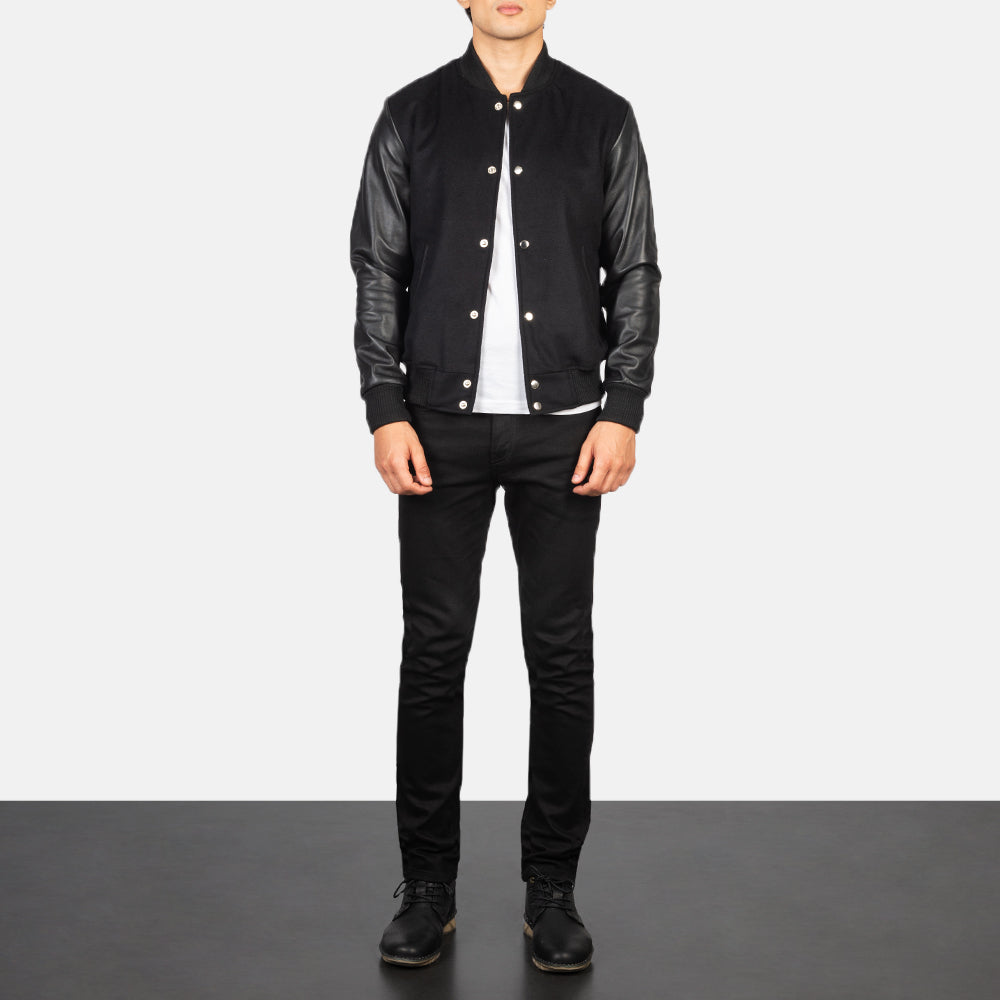 Vaxton Hybrid Varsity Jacket