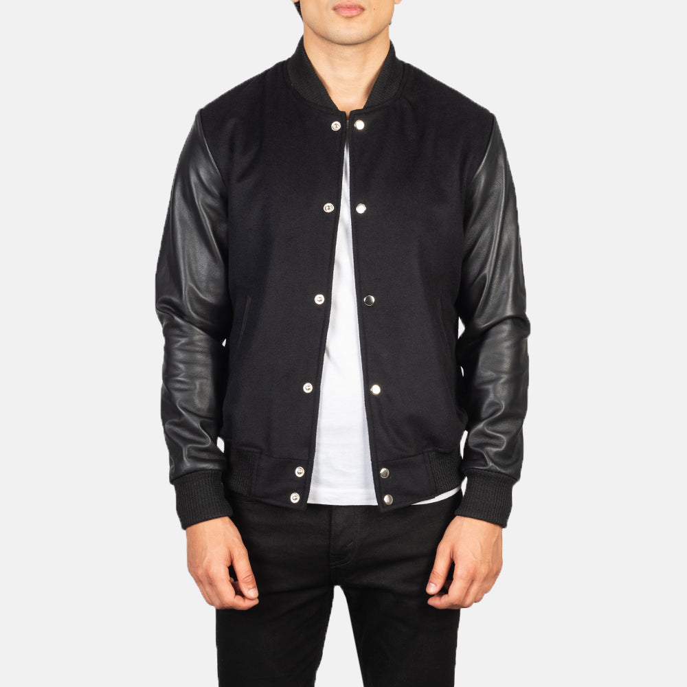 Vaxton Hybrid Varsity Jacket