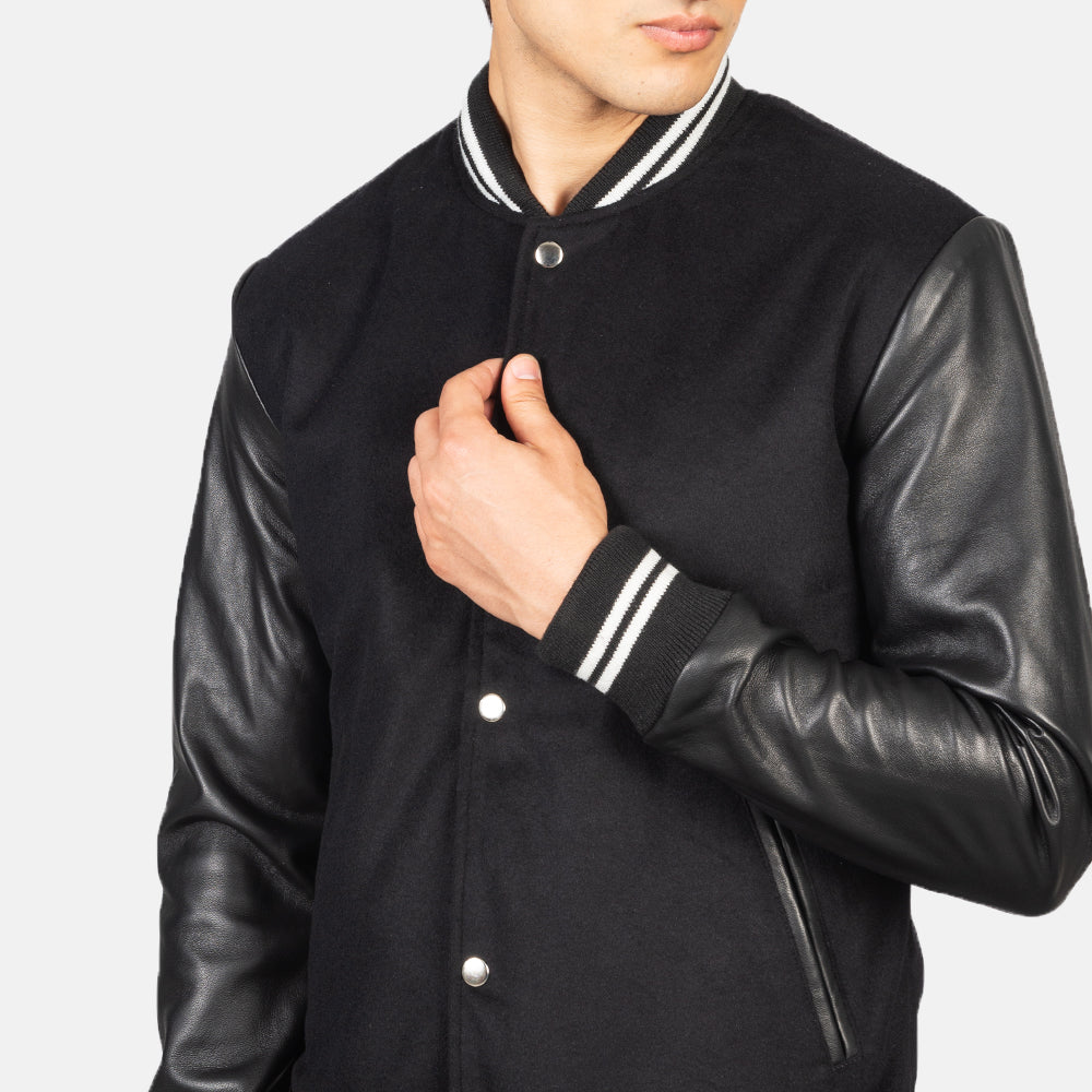 Vaxton Hybrid Varsity Jacket