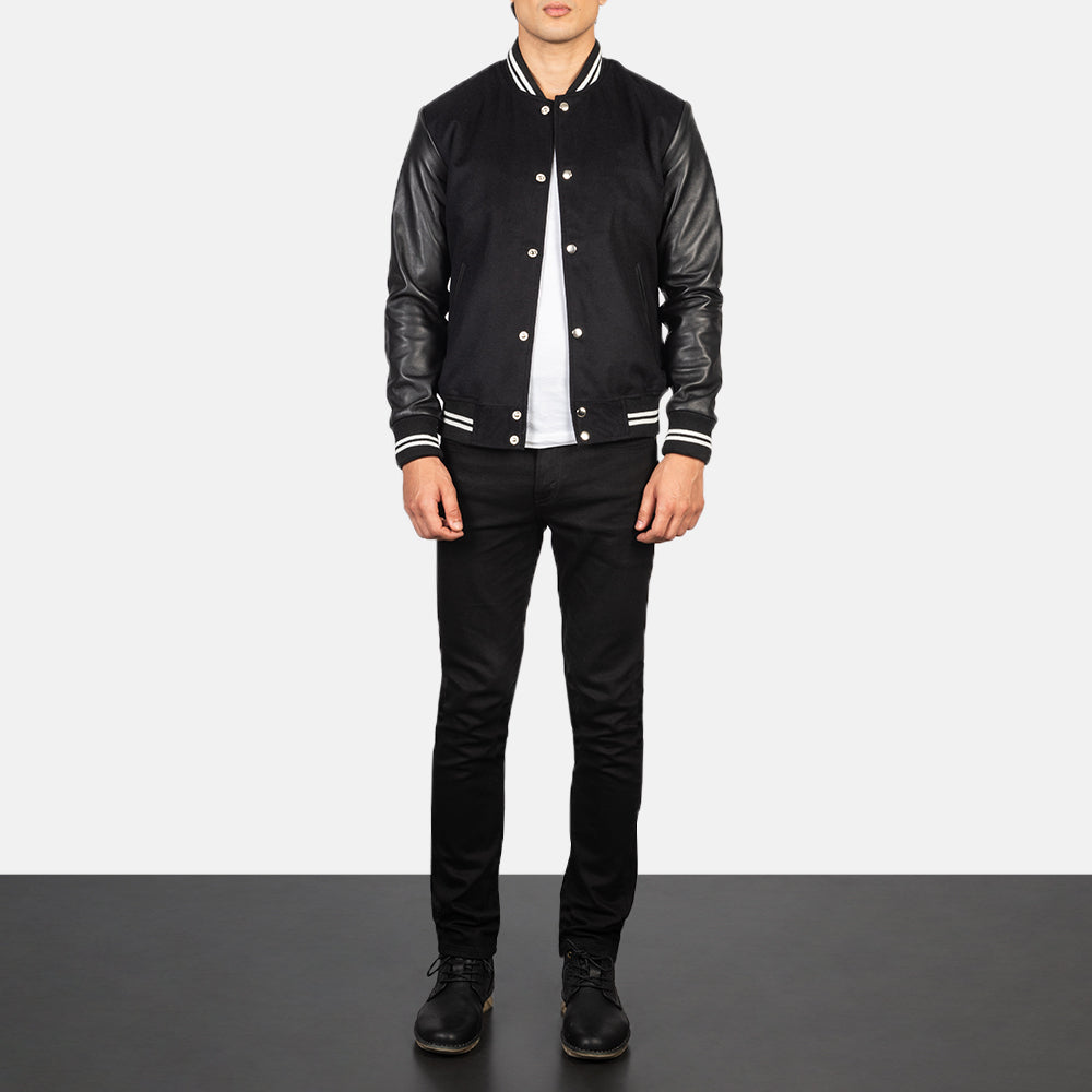 Vaxton Hybrid Varsity Jacket