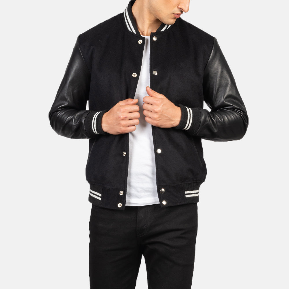 Vaxton Hybrid Varsity Jacket