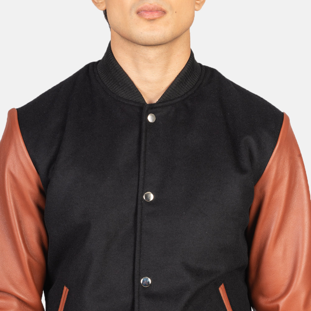 Vaxton Hybrid Varsity Jacket