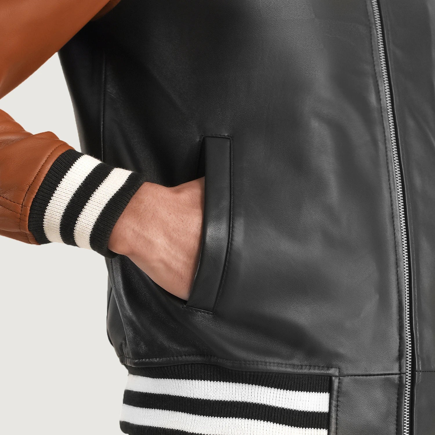 Walton Leather Varsity Jacket