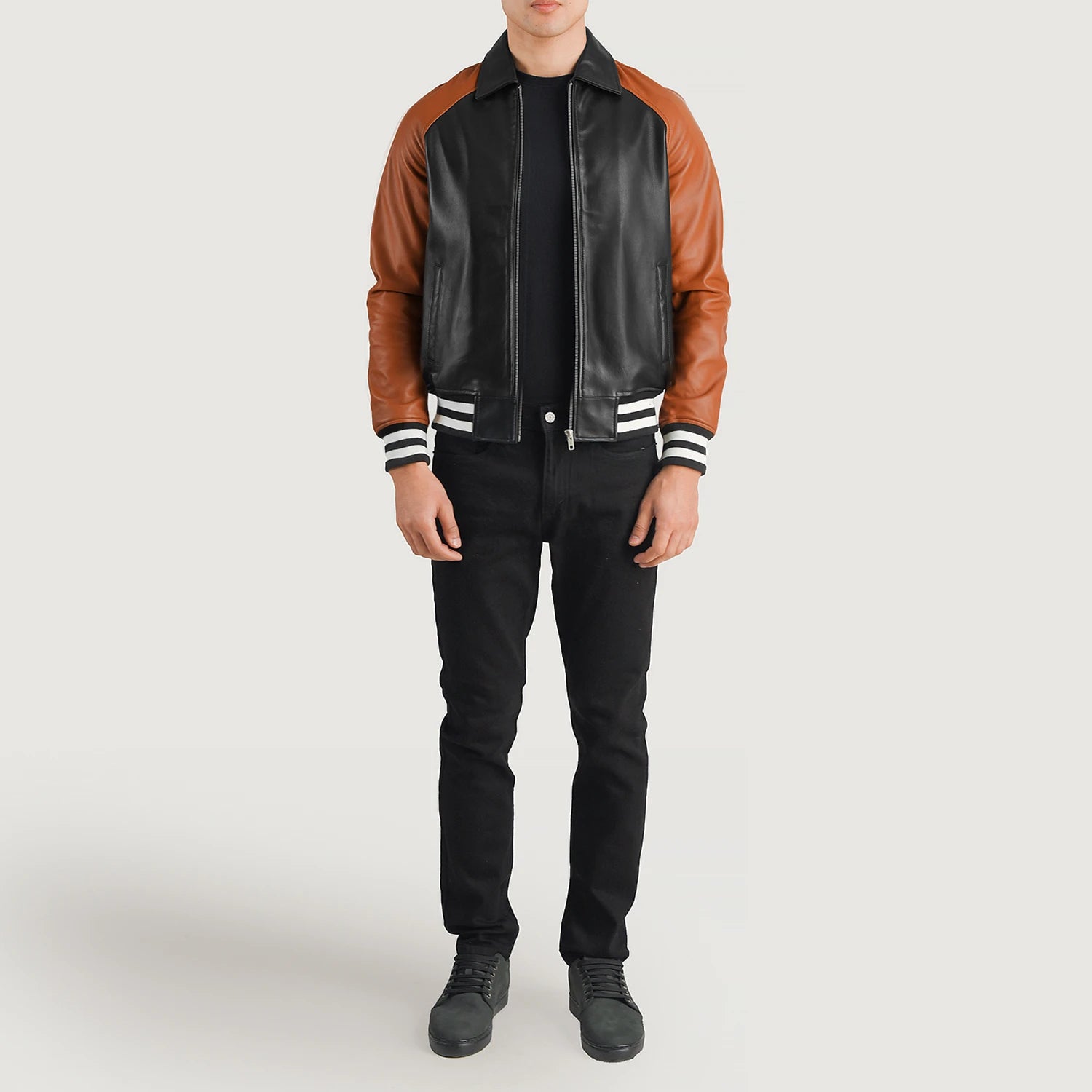 Walton Leather Varsity Jacket