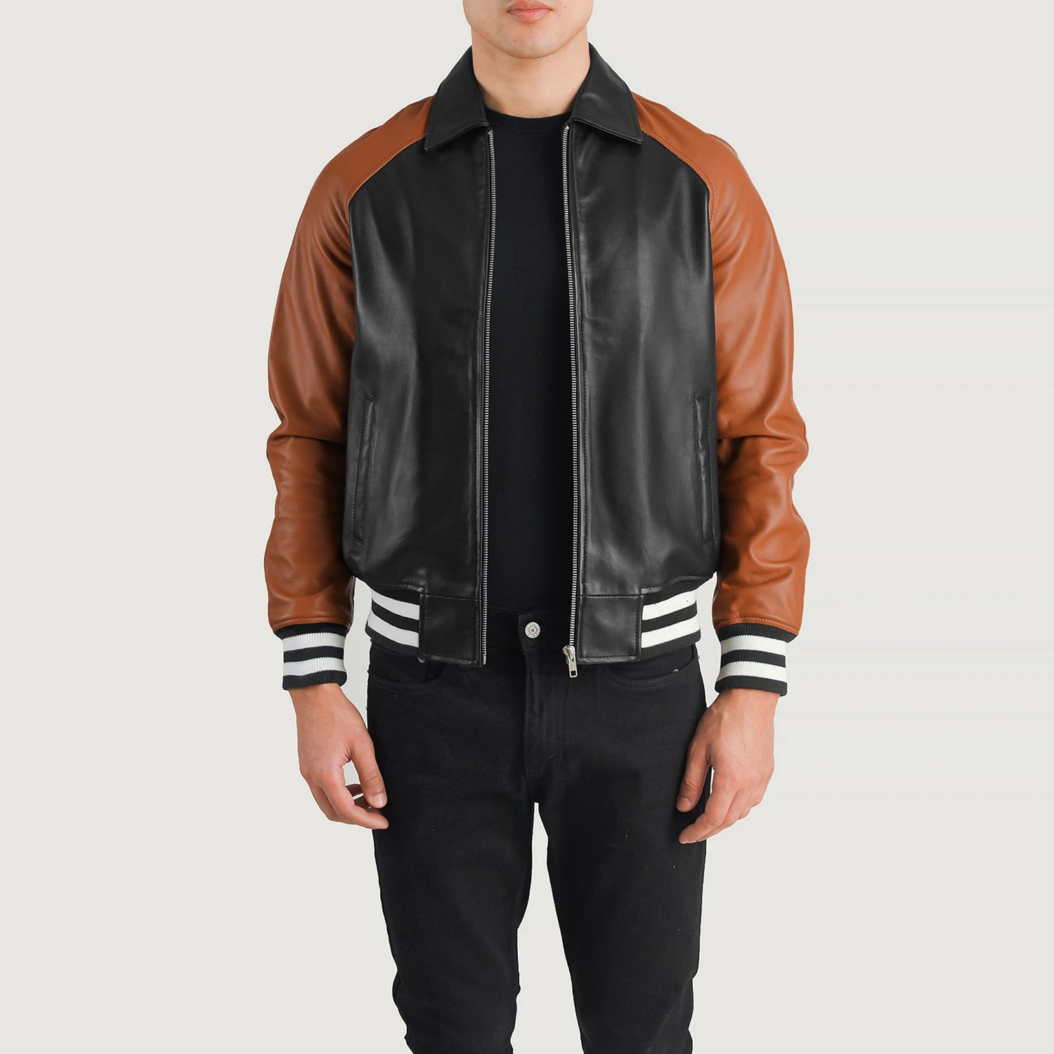 Walton Leather Varsity Jacket