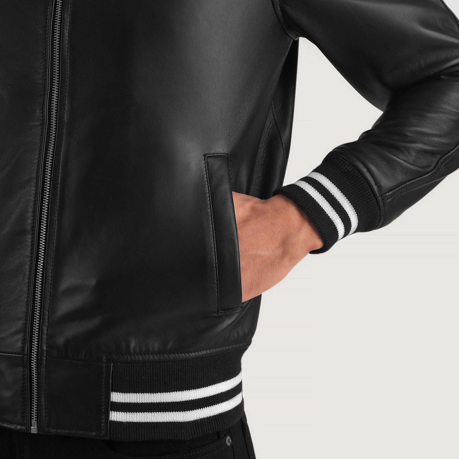 Walton Leather Varsity Jacket
