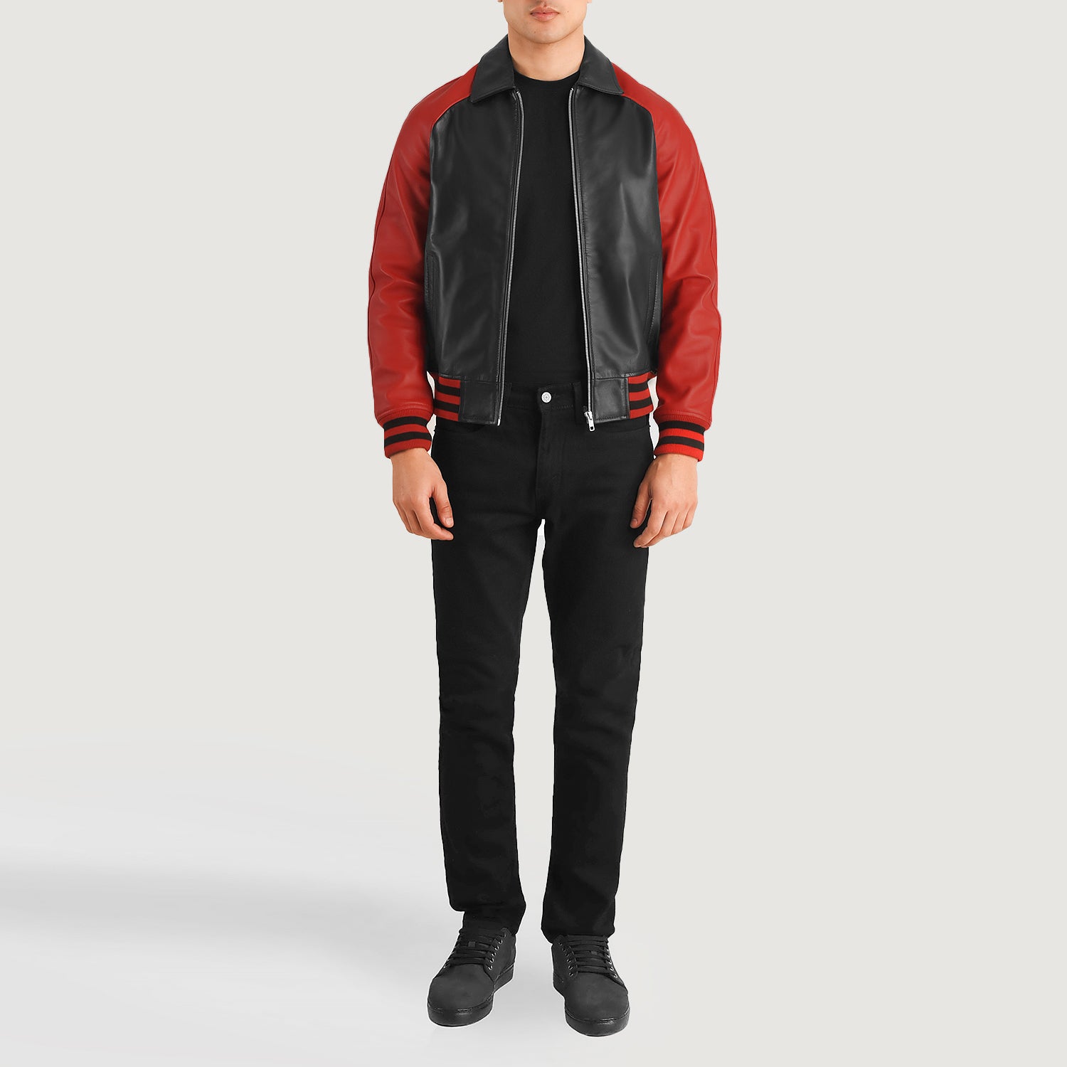 Walton Leather Varsity Jacket