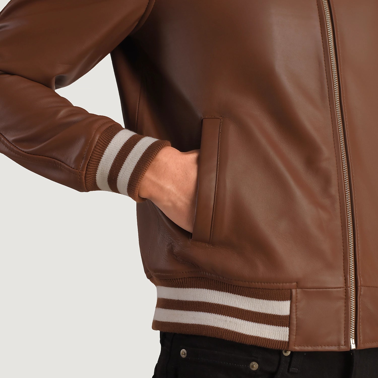 Walton Leather Varsity Jacket