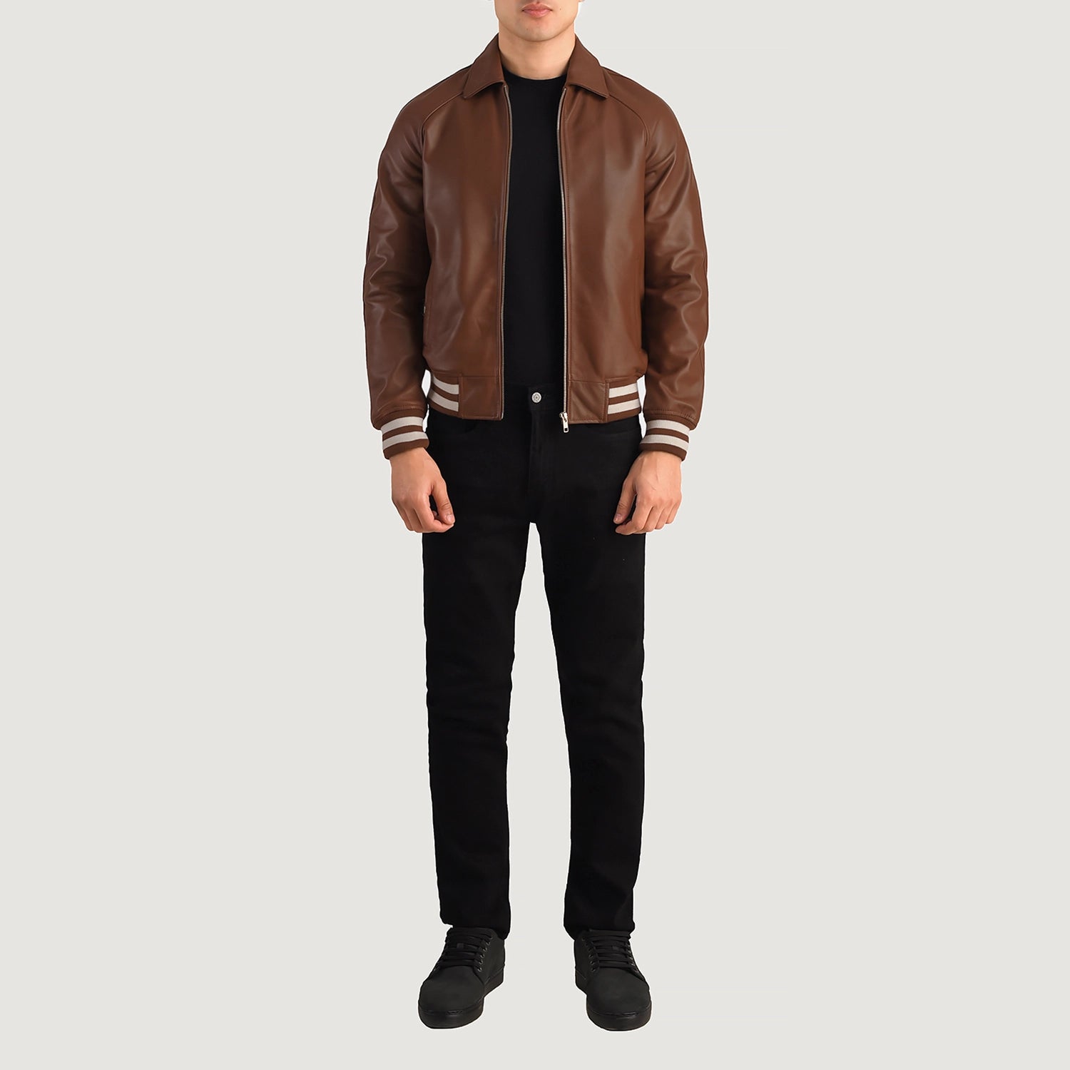 Walton Leather Varsity Jacket