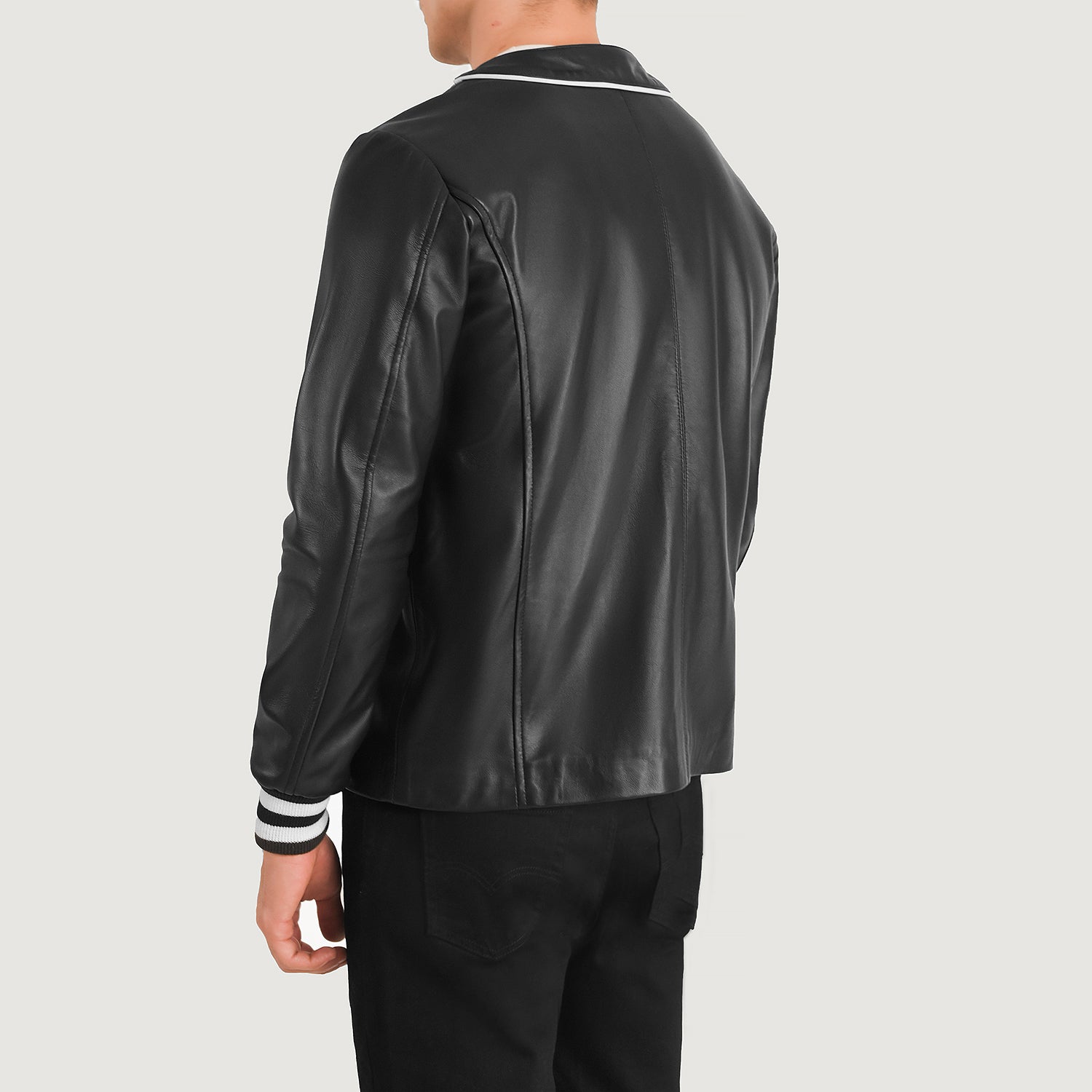 Willis Leather Varsity Jacket