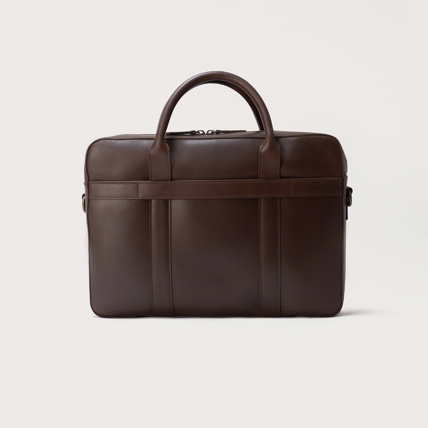 Vintage Brown Leather Briefcase Bags