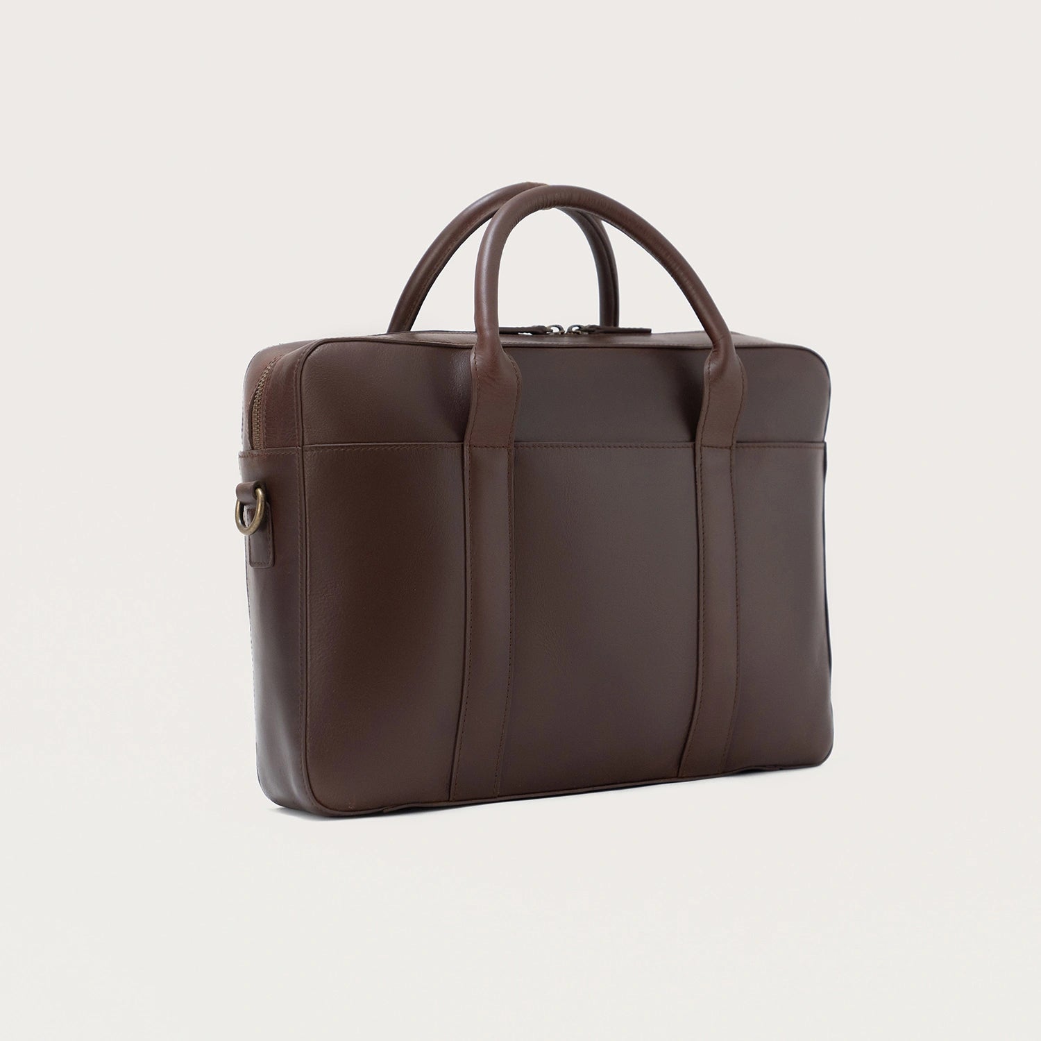Vintage Brown Leather Briefcase Bags