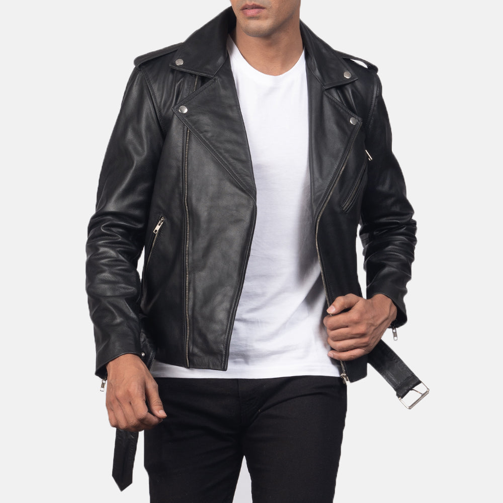Allaric Alley Leather Biker Jacket