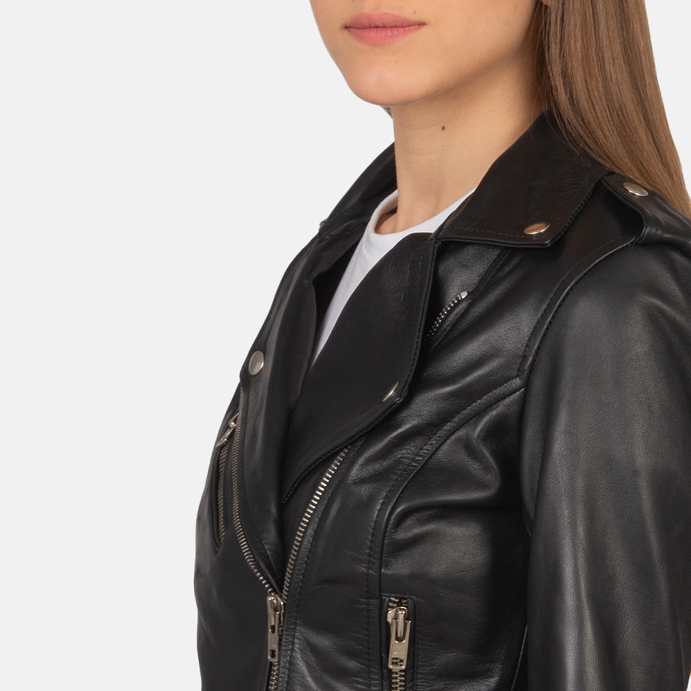 Alison Leather Biker Jacket