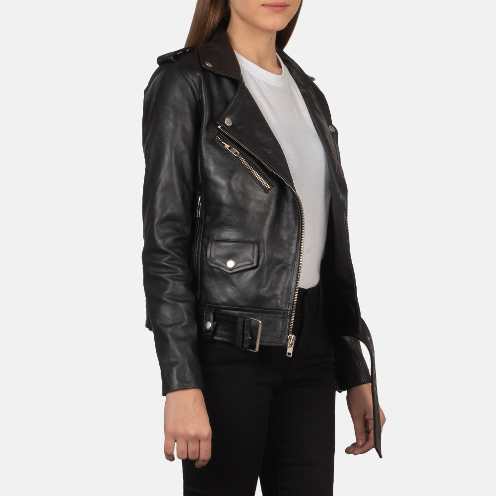 Alison Leather Biker Jacket