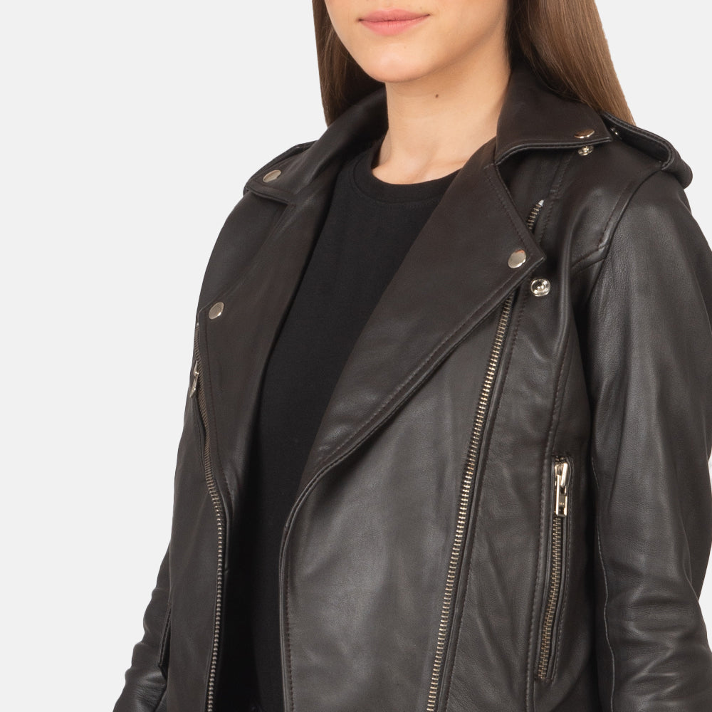 Alison Leather Biker Jacket