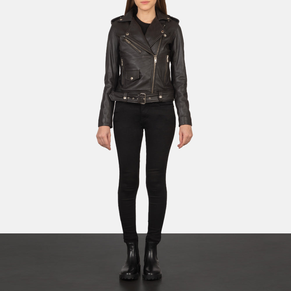 Alison Leather Biker Jacket