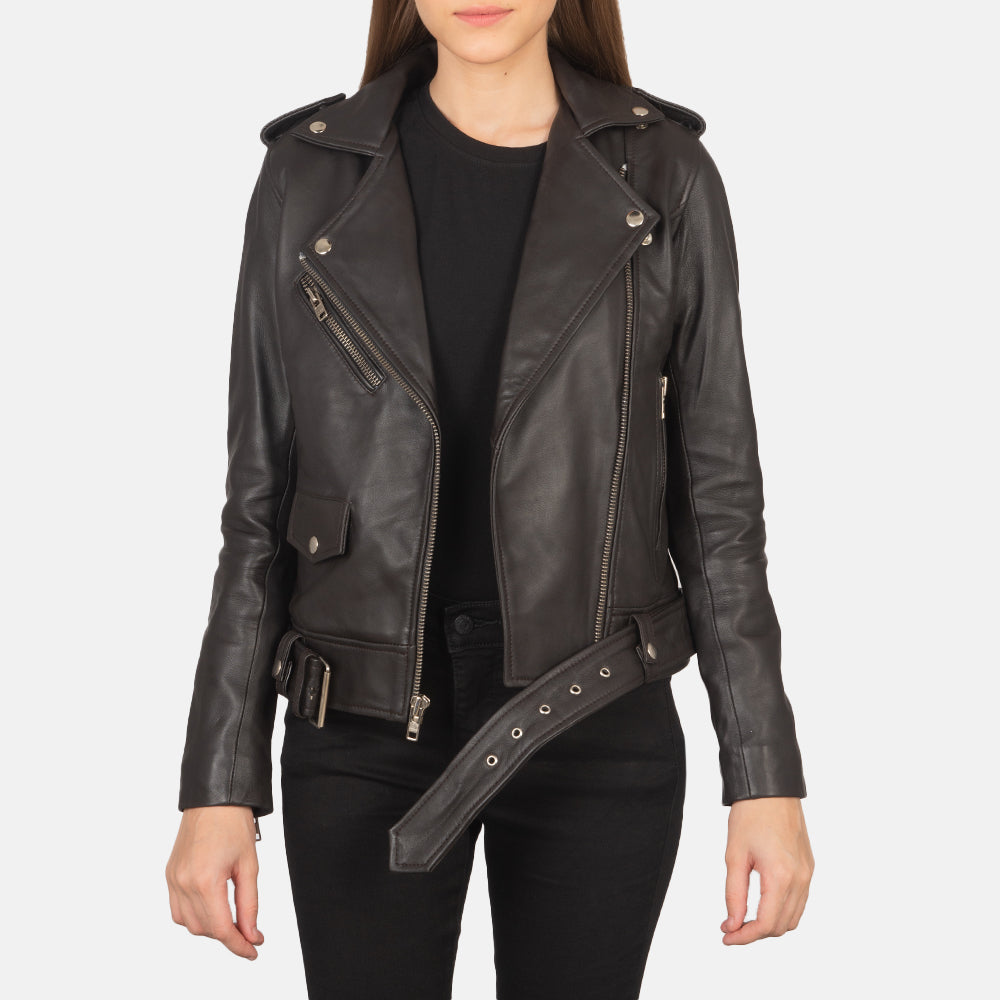 Alison Leather Biker Jacket