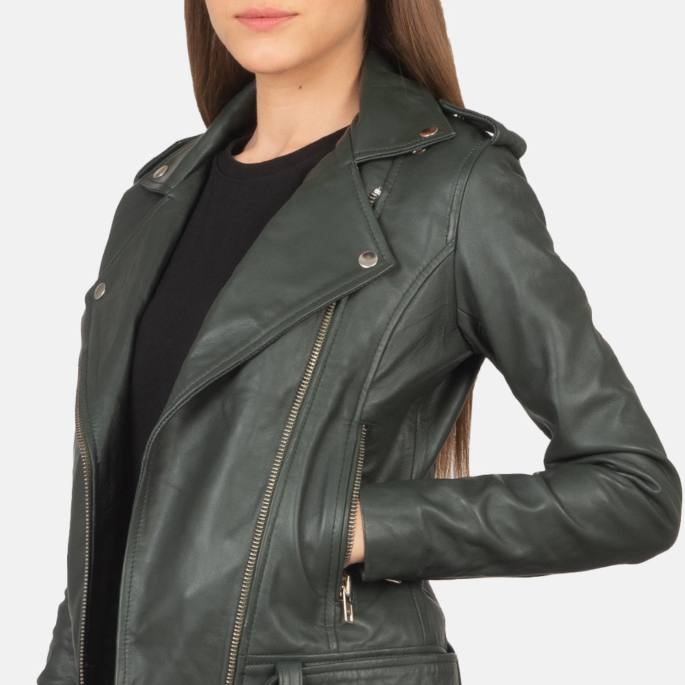 Alison Leather Biker Jacket