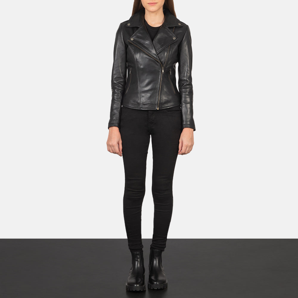 Flashback Leather Biker Jacket