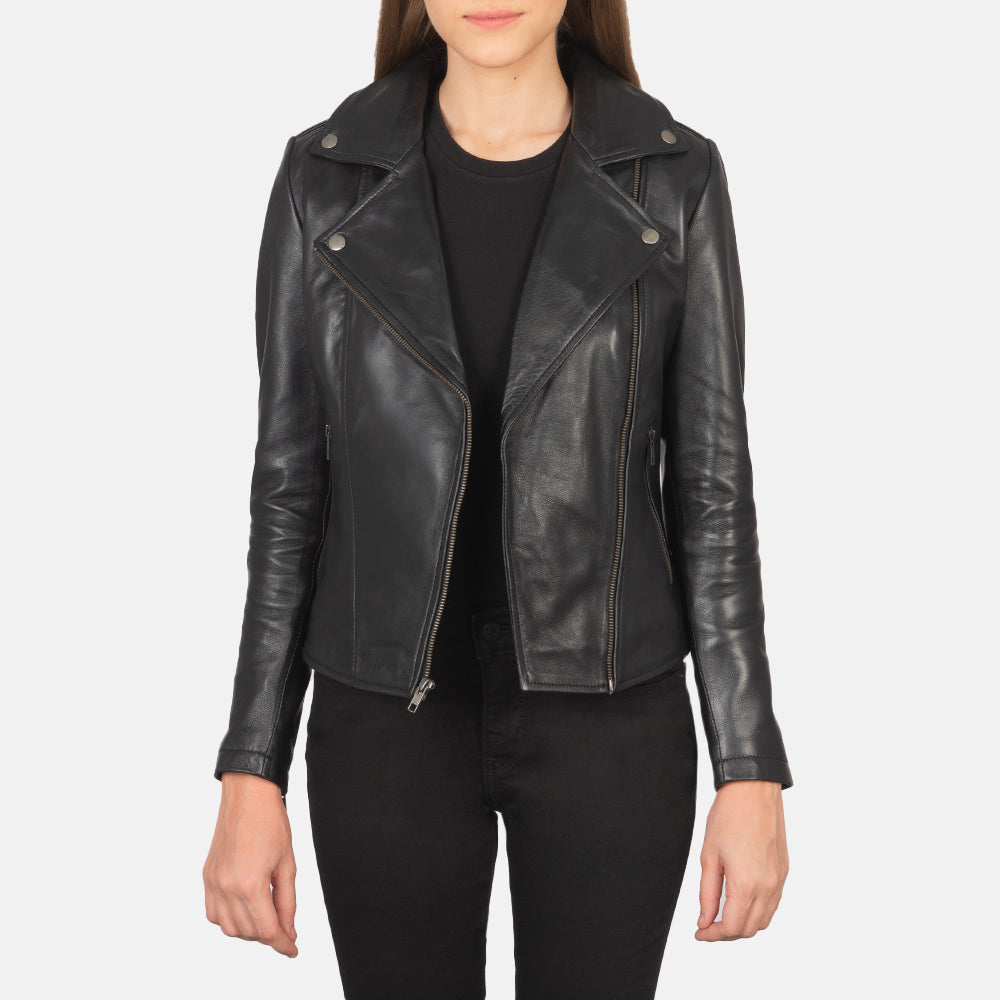 Flashback Leather Biker Jacket