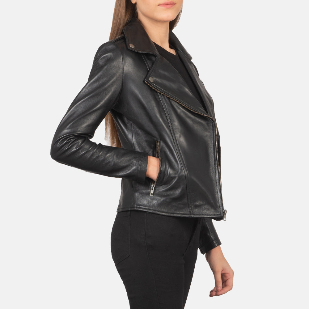 Flashback Leather Biker Jacket
