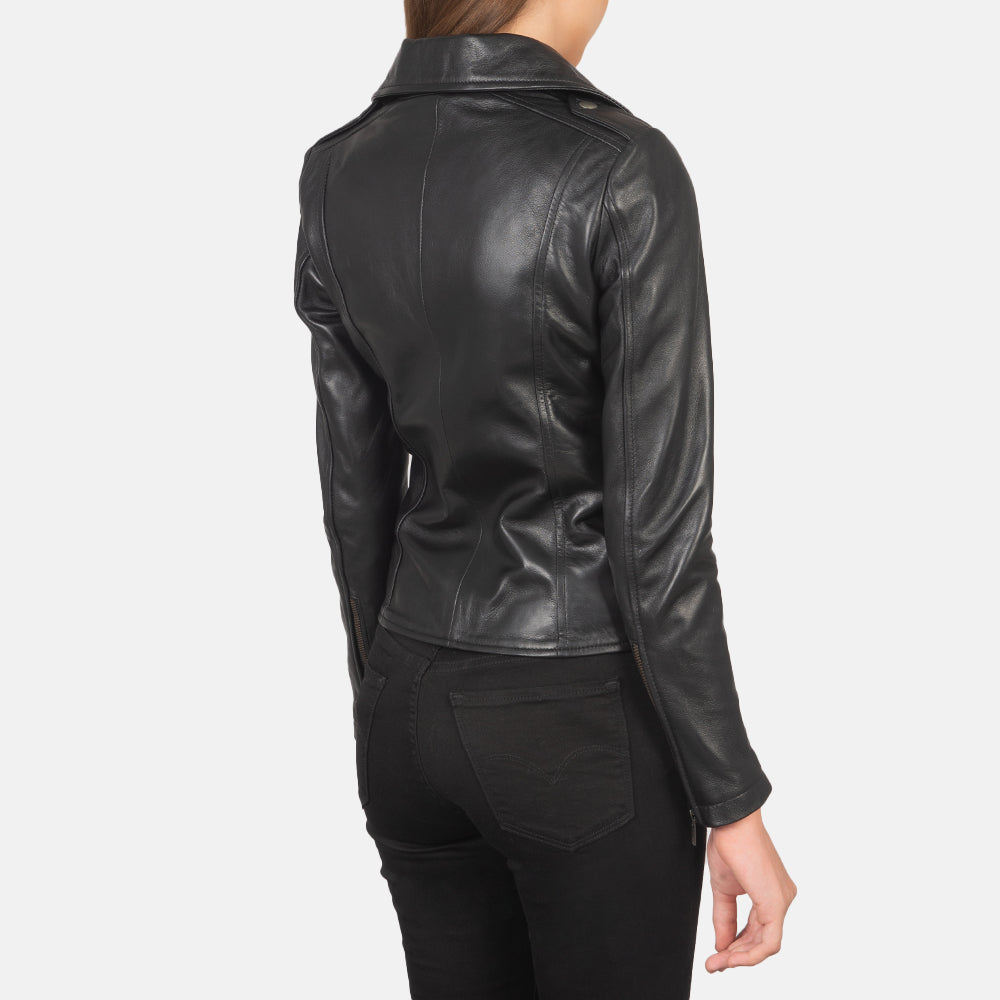 Flashback Leather Biker Jacket