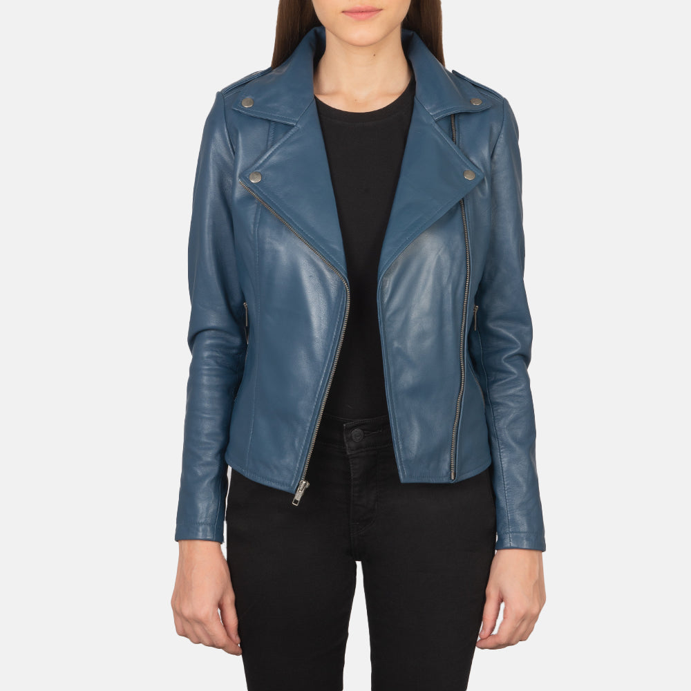 Flashback Leather Biker Jacket