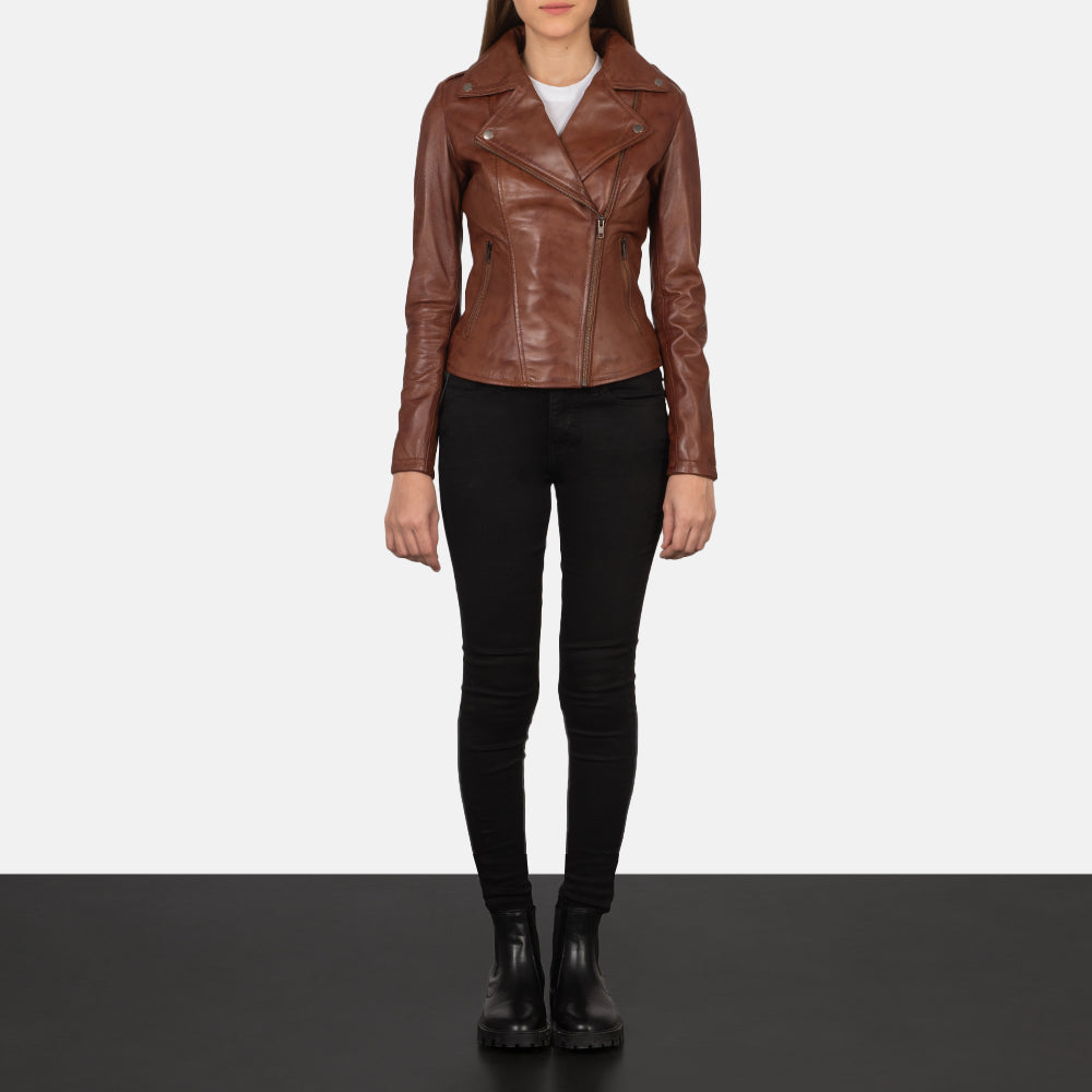 Flashback Leather Biker Jacket