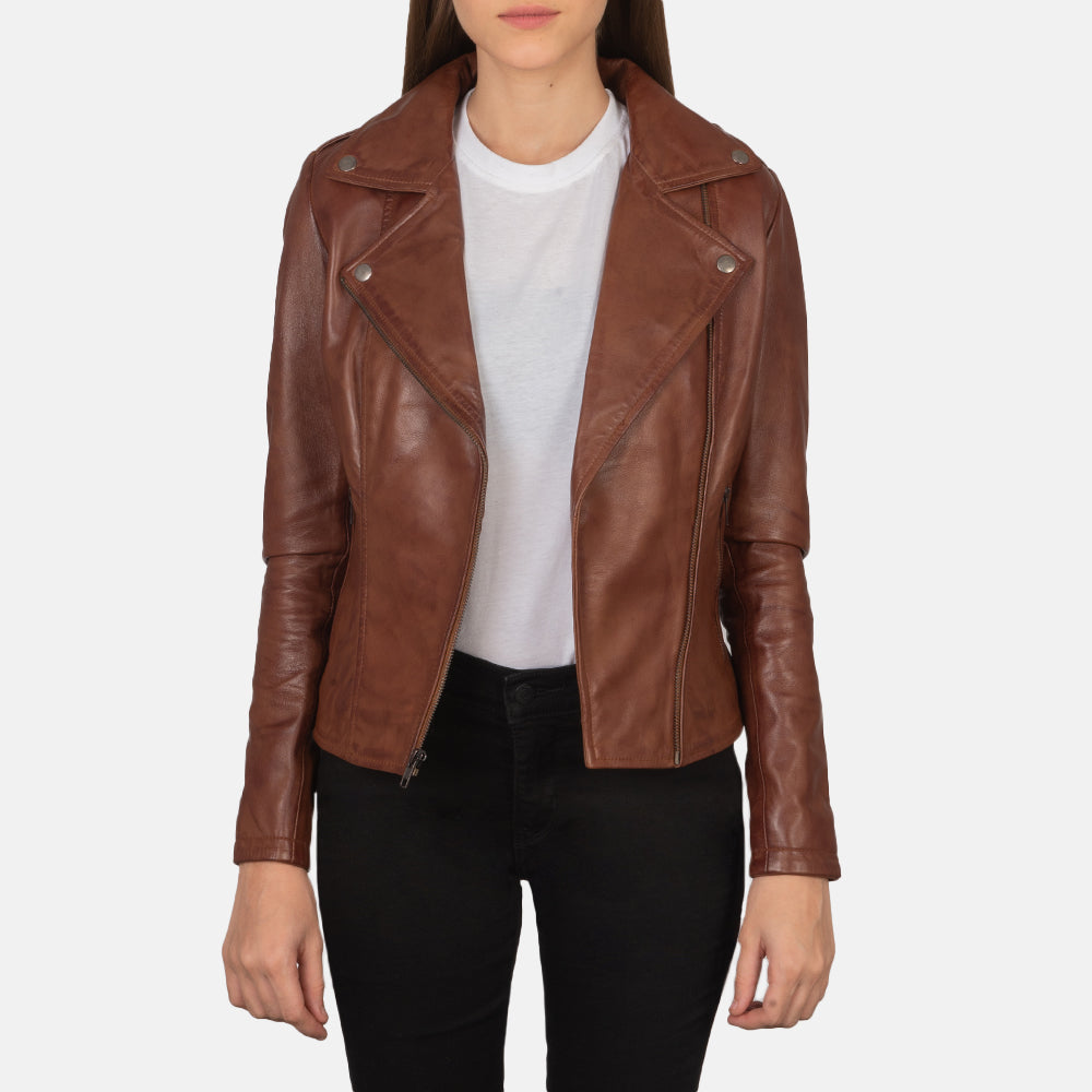 Flashback Leather Biker Jacket