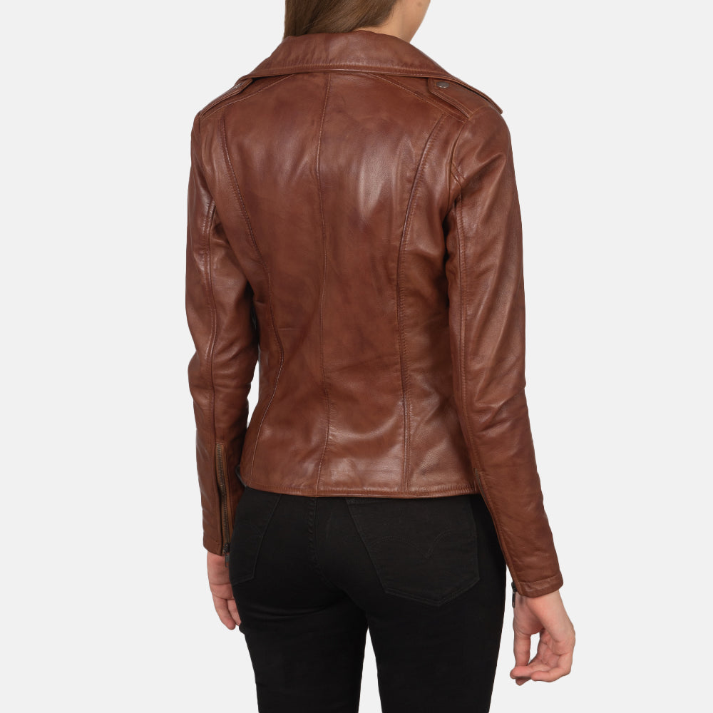 Flashback Leather Biker Jacket