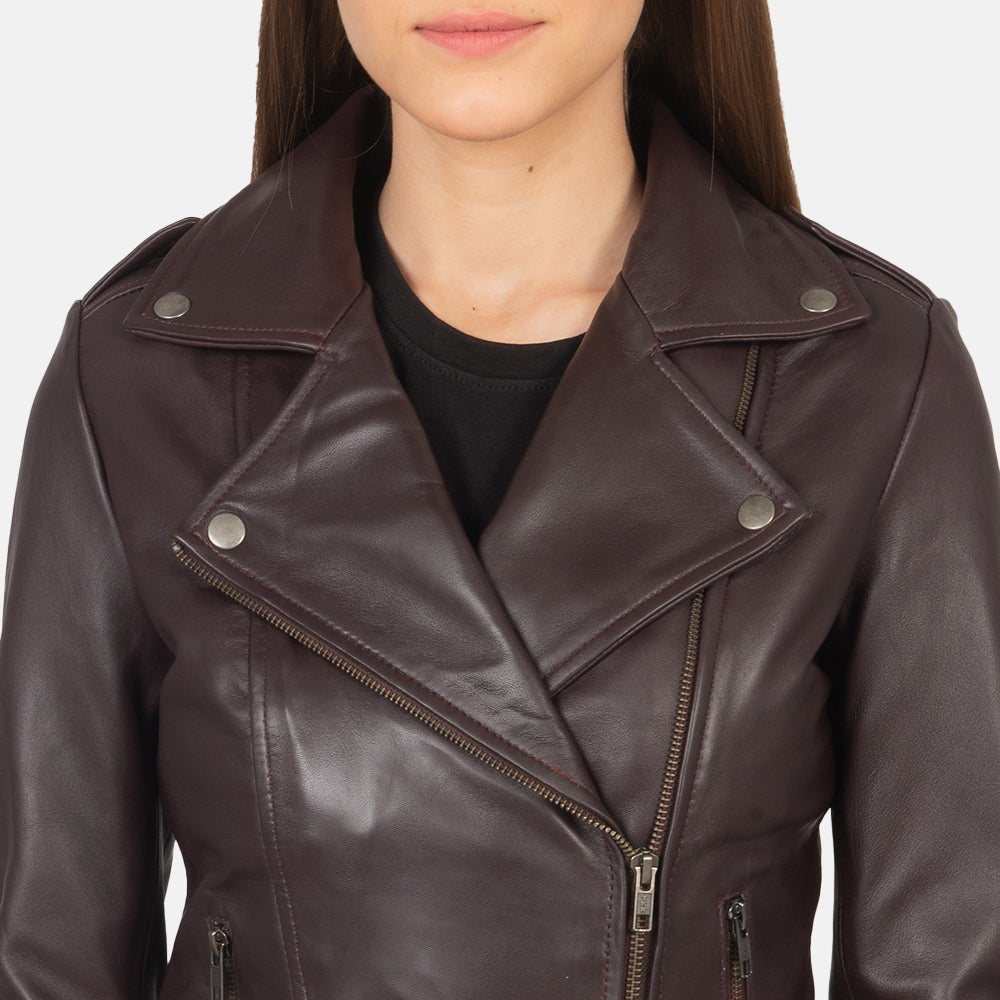 Flashback Leather Biker Jacket