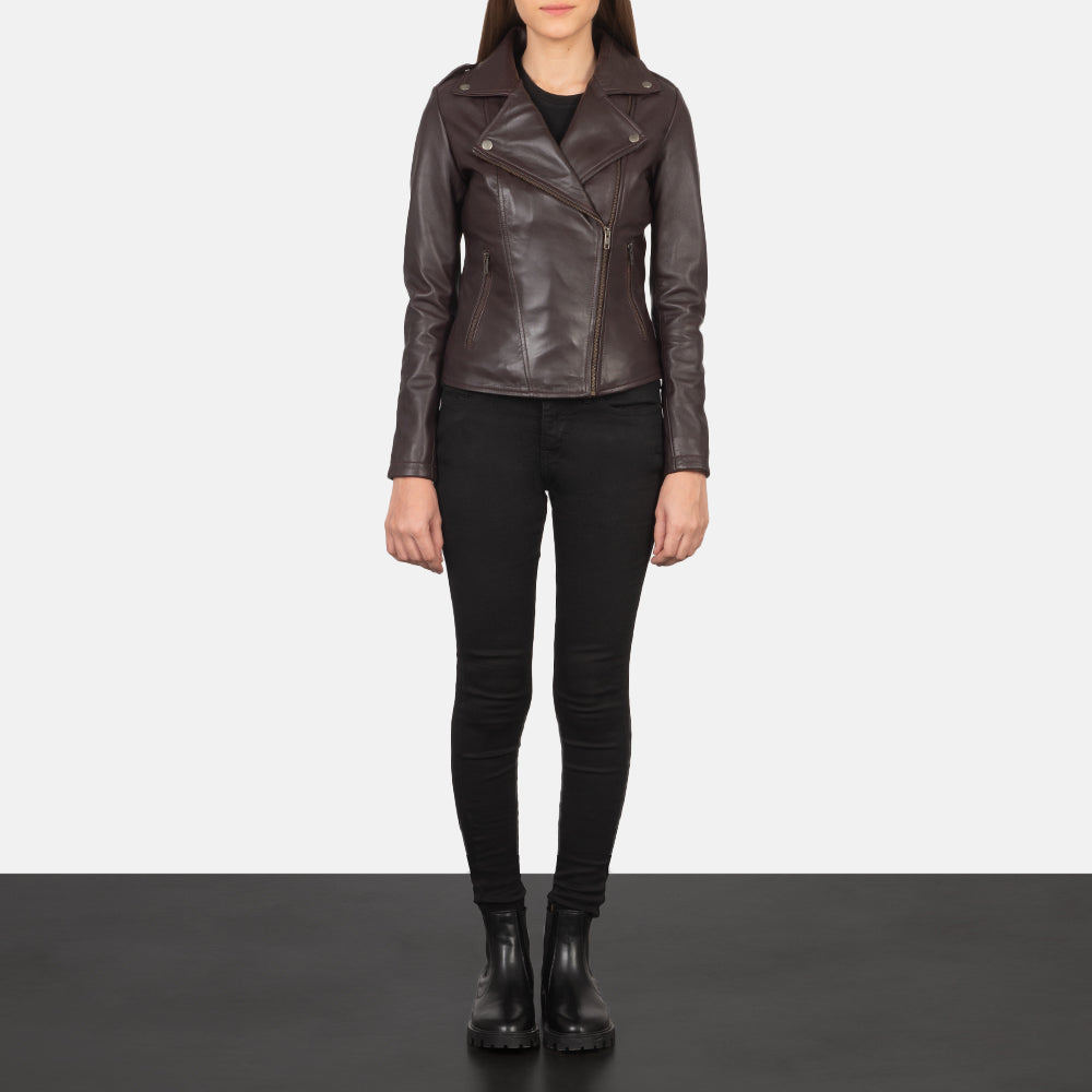 Flashback Leather Biker Jacket