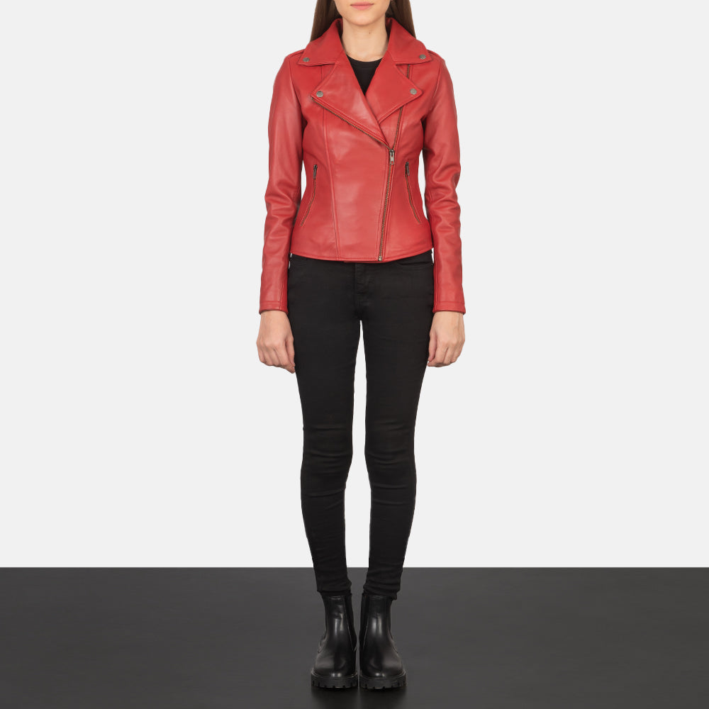 Flashback Leather Biker Jacket