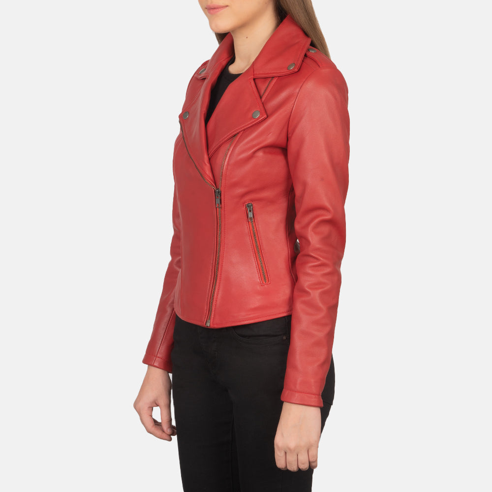 Flashback Leather Biker Jacket