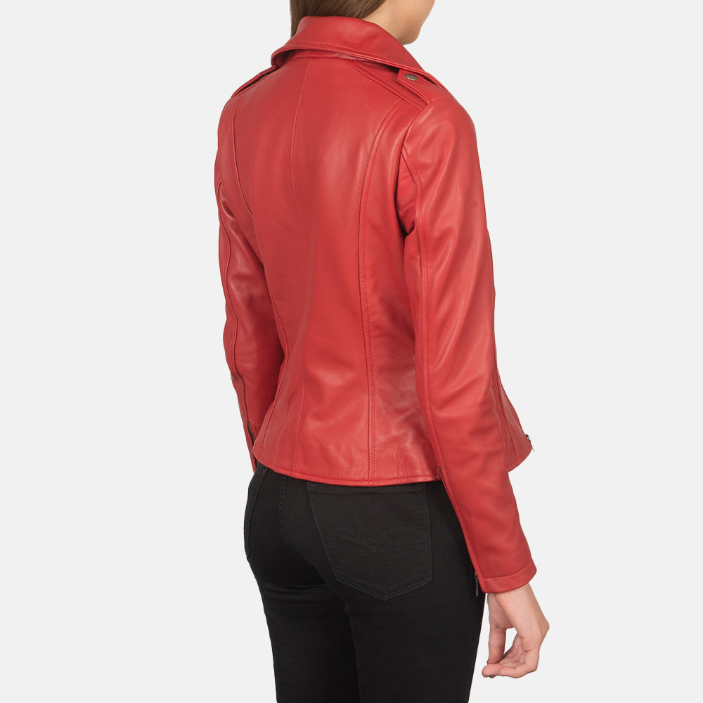 Flashback Leather Biker Jacket