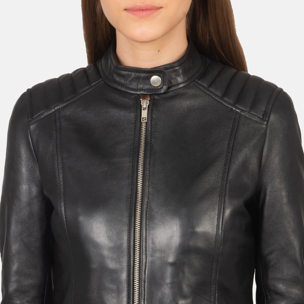 Kelsee Biker Leather Jacket