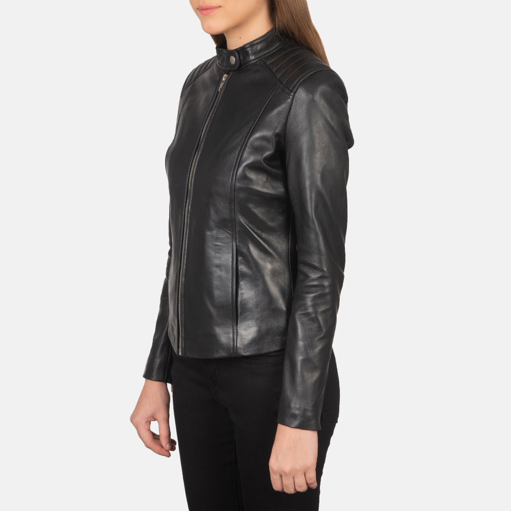 Kelsee Biker Leather Jacket